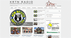 Desktop Screenshot of krtnradio.com