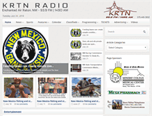 Tablet Screenshot of krtnradio.com